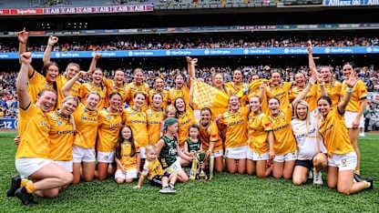 Antrim crowned Glen Dimplex All-Ireland Intermediate Camogie champions 