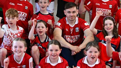 The Liam MacCarthy Cup made a special stop at Blarney National School