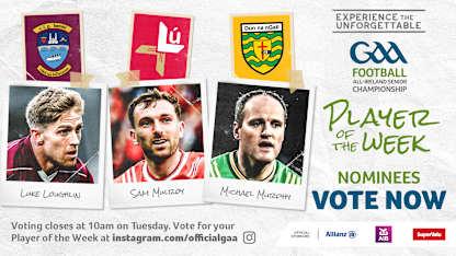 GAA.ie Footballer of the Week nominees