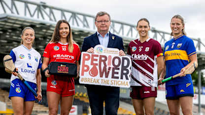 Camogie Association launch 'Period Power' campaign