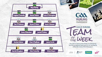 GAA.ie Hurling Team of the Week