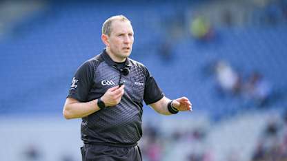 Derek O'Mahoney's stellar service to refereeing 