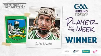 Cian Lynch voted GAA.ie Hurler of the Week
