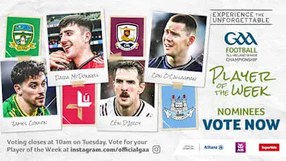 GAA.ie Footballer of the Week nominees