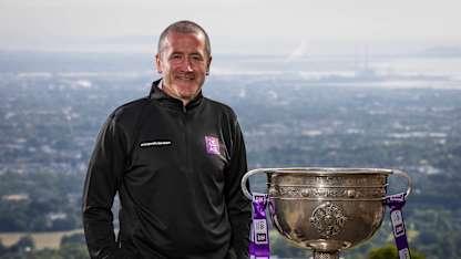 Stephen O'Neill keeping his fingers crossed for a historic Tyrone treble