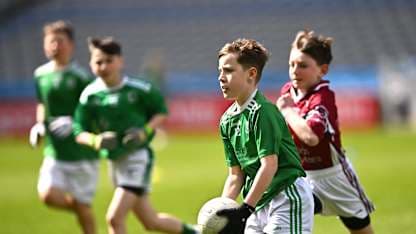 Os cionn 300 peileadóir óg páirteach sna GAAgaeilge Go Games i bPáirc an Chrócaigh