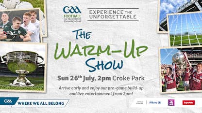 LIVE: The Warm-Up Show | GAA Football All-Ireland Senior Championship Final 2026