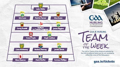 GAA.ie Hurling Team of the Week