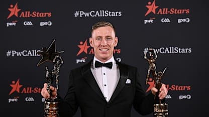 O'Donoghue hungry for more success after being crowned PwC Footballer of the Year