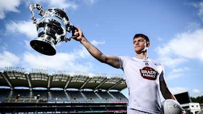 Kevin Feely enjoying Kildare's 'carefree' approach