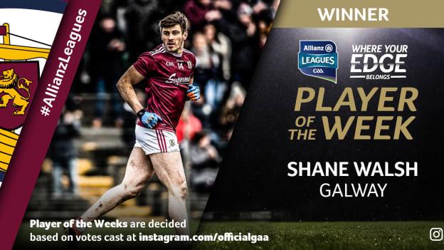 GAA.ie Footballer of the Week Shane Walsh.