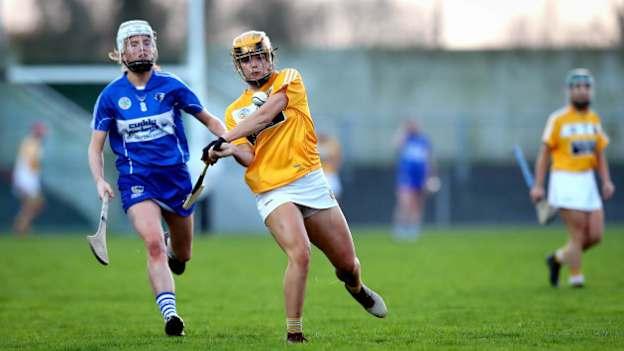 Maeve Connolly in action for Antrim.