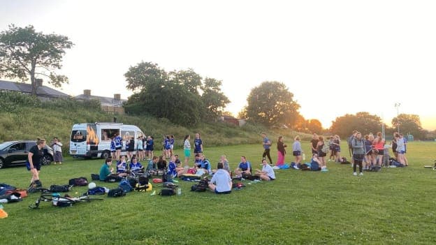 Round Towers ladies football section was established in 2017.