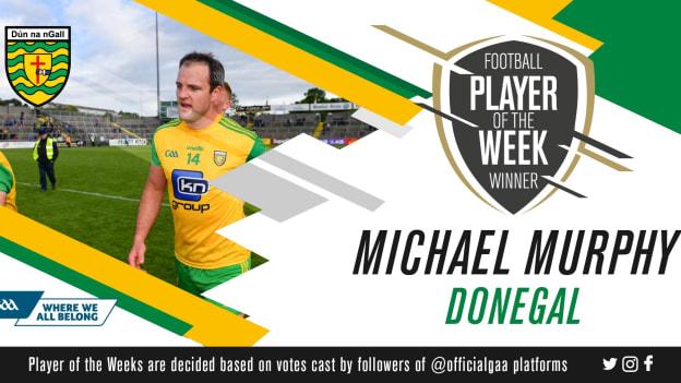 GAA.ie Footballer of the Week Michael Murphy.