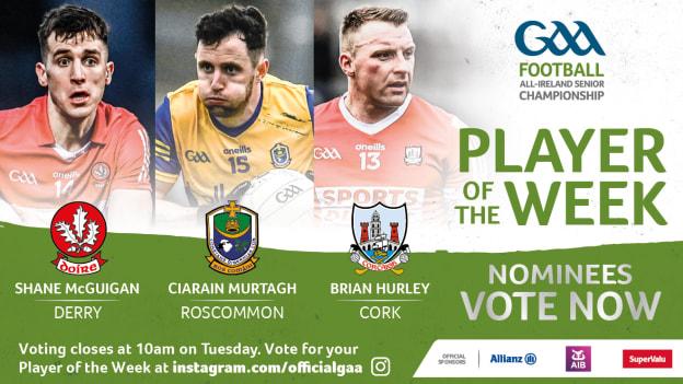GAA.ie Footballer of the Week nominees.