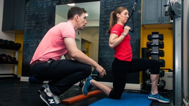 Joey Boland at work in Sports Physio Ireland