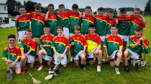 The Moytura U-13 hurlers. 