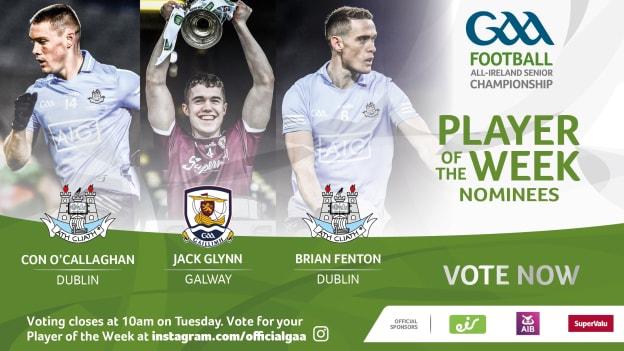 GAA.ie Footballer of the Week nominations.