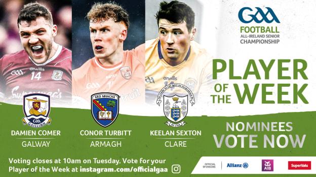 GAA.ie Footballer of the Week nominees.