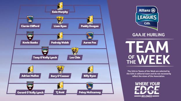 This week's GAA.ie Hurling Team of the Week.