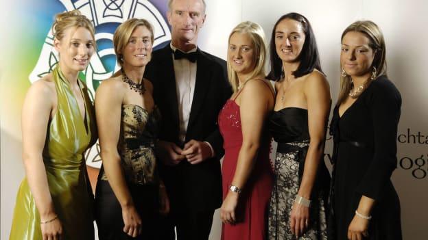 At the 2006 Camogie All-Star Awards were, from left, Caitriona Ryan, Jillian Dillon Maher, Pa Dillon, Marie O'Connor, Imelda Kennedy and Marie Dergan, all from Kilkenny.