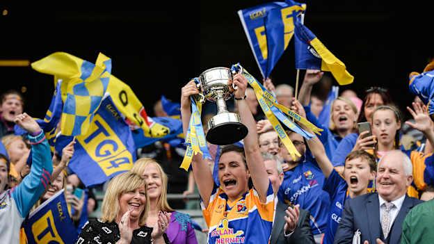 Mairead Reynolds captained Longford to the All Ireland Junior title.