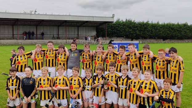 The Upperchurch-Drombane Mid-Tipperary Championship winning U-13 hurlers. 