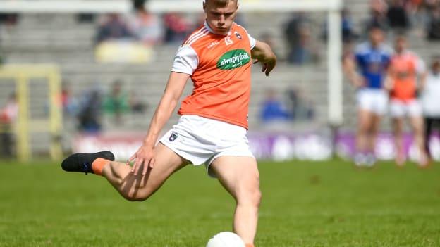 Promising Armagh forward Rian O'Neill.