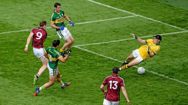 Tom Flynn netted a goal for Galway against Kerry in the 2014 All Ireland SFC Quarter-Final.