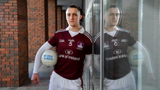Kieran Molloy of NUIG poses for a portrait during the Electric Ireland Higher Education GAA Championships Launch and Draw at DCU, Dublin.