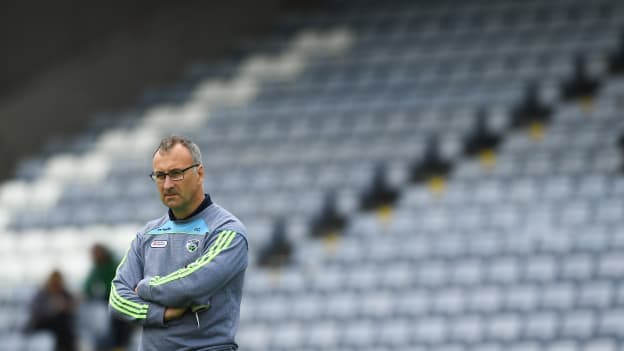 Peter Creedon before Laois All Ireland Qualifier Round 2A defeat against Clare.