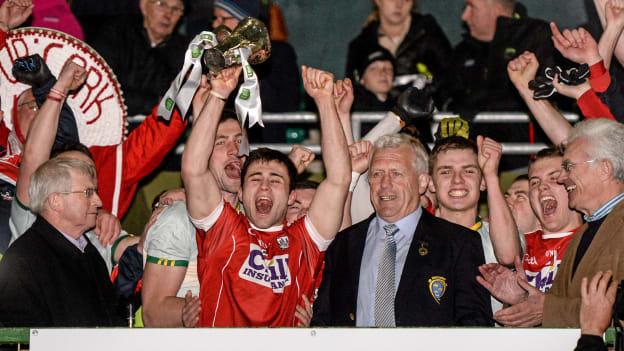Cork celebrate an excellent win.