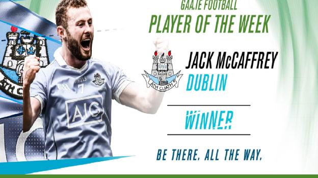 GAA.ie Footballer of the Week Jack McCaffrey.