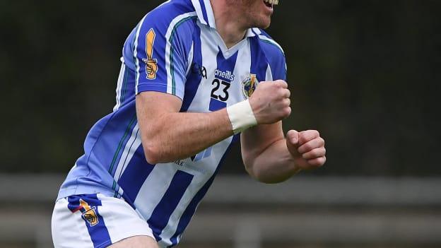 Ballyboden St Enda's Simon Lambert celebrates at Parnell Park.