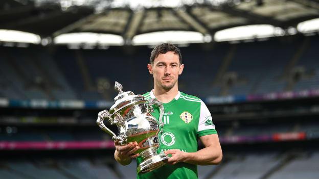 London's Chris Farley pictured at the Tailteann Cup launch. Photo by David Fitzgerald/Sportsfile