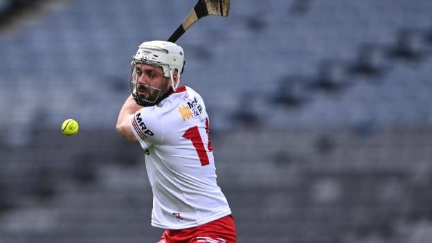Former Tyrone and Eoghan Ruadh, Dungannon star, Damian Casey, pictured during the 2022 Nickey Rackard Cup Final at Croke Park. Photo by Piaras Ó Mídheach/Sportsfile
