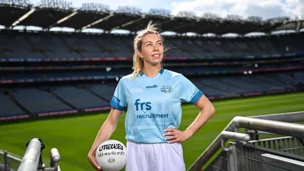 Mayo ladies footballer Sarah Tierney in attendance for the announcement of the FRS Recruitment GAA World Games launch at Croke Park in Dublin. Photo by David Fitzgerald/Sportsfile.