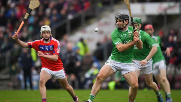 David Collins, Liam Mellows, and Oisin Flannery, St Thomas, during the Galway SHC Final at Pearse Stadium.