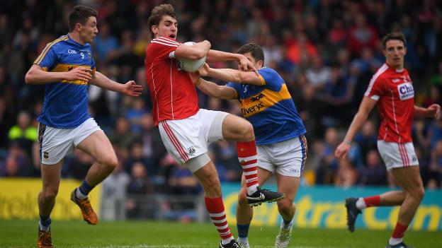 Ian Maguire in action for Cork against Tipperary in the Munster SFC semi-final. 