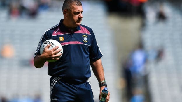Tom Cribbin before the Leinster SFC Semi-Final against Dublin.