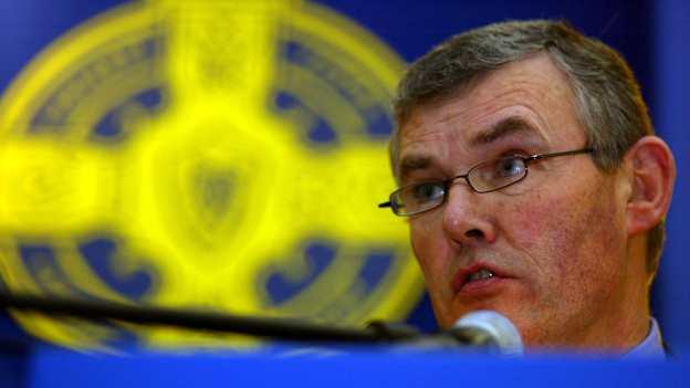 Former GAA President, Sean McCague. 