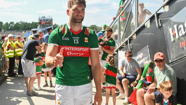 Aidan O'Shea has been a key player for Mayo during the All-Ireland SFC Group Stage. 