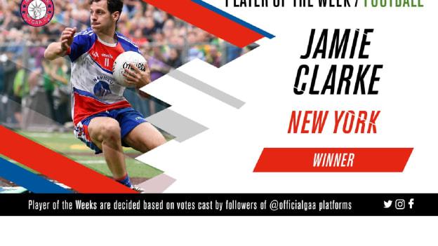 GAA.ie Footballer of the Week Jamie Clarke.