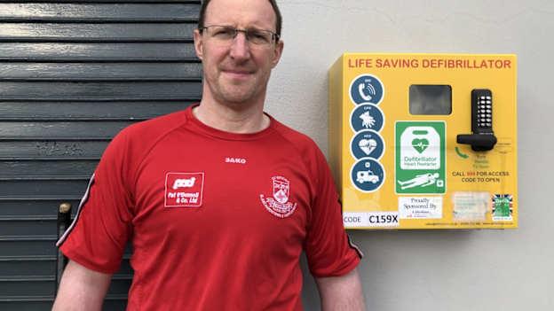 Ciarán O'Reilly, a member of St. Brigid's GAA club in Dublin, is one of 42 people to have had their lives saved by a defibrillator located on GAA club grounds. 