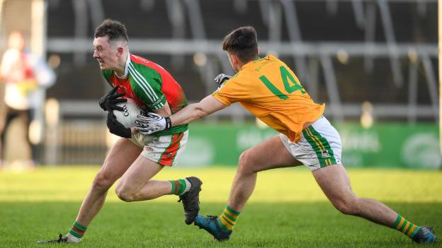 Sean O'Leary in action during Kilcummin's AIB All Ireland Club IFC Semi-Final win over Two Mile House.