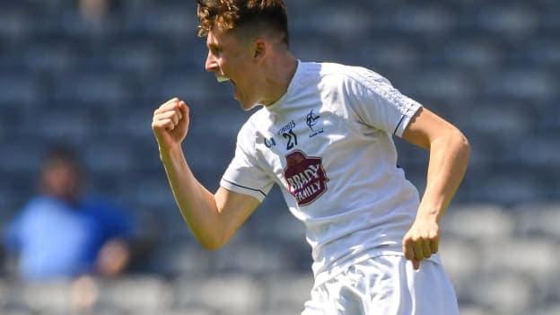 Eoghan Lawless celebrates at Croke Park.