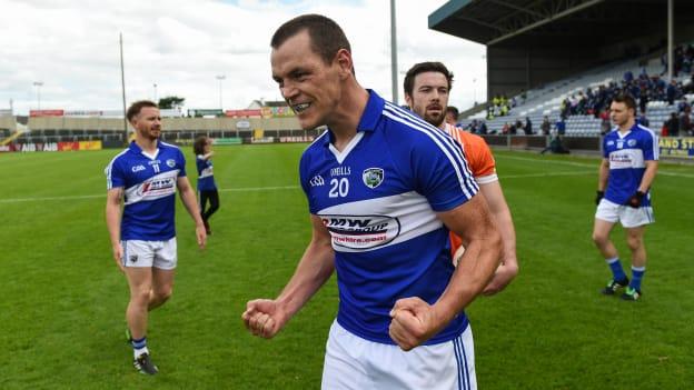 John O Loughlin celebrates following the win.