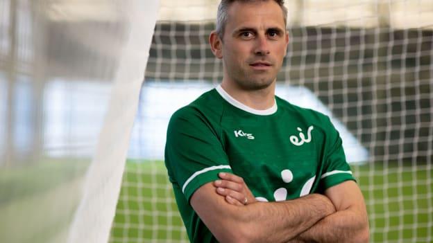 Former Dublin footballer, Alan Brogan, pictured at Sports Ireland's campus for the launch of eir sports' new season of sports coverage, including Allianz Leagues GAA action which will return in the spring. 

