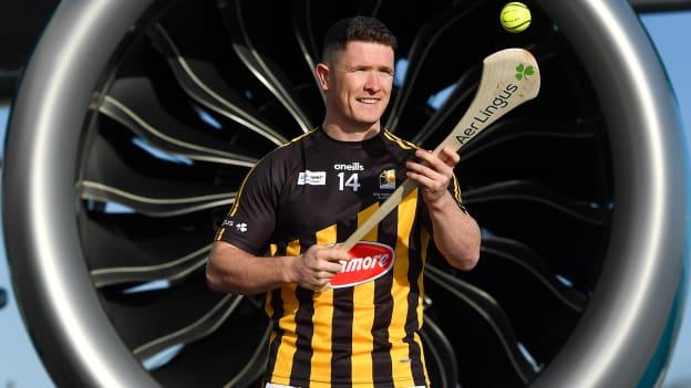 Paul Murphy pictured at the Aer Lingus Super 11's Jersey launch at Dublin Airport.