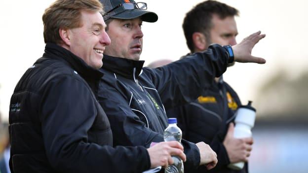 Dr Crokes selector Niall O'Callaghan, centre. 